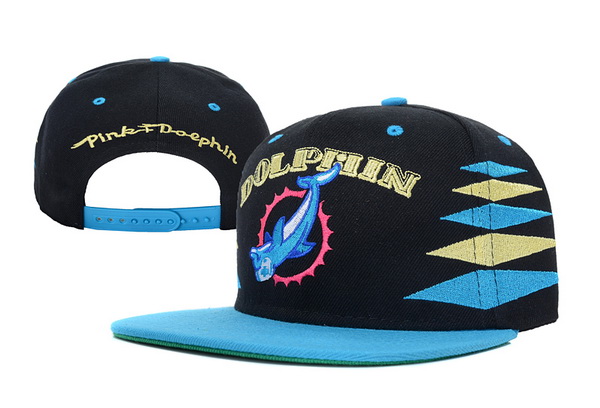 Pink Dolphin Snapback Hat NU025